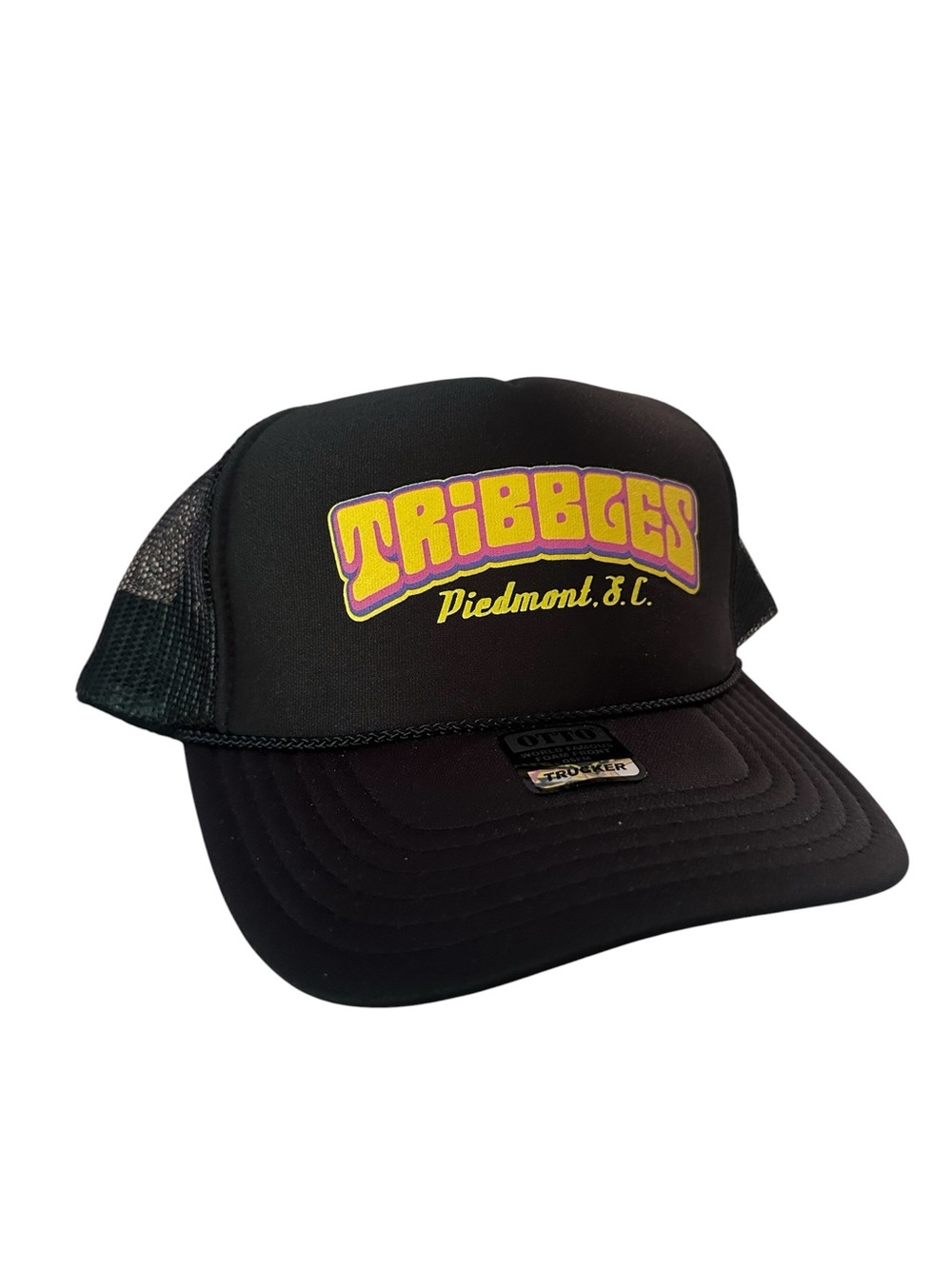 Tribbles Piedmont S.C. Black Foam Trucker Hat